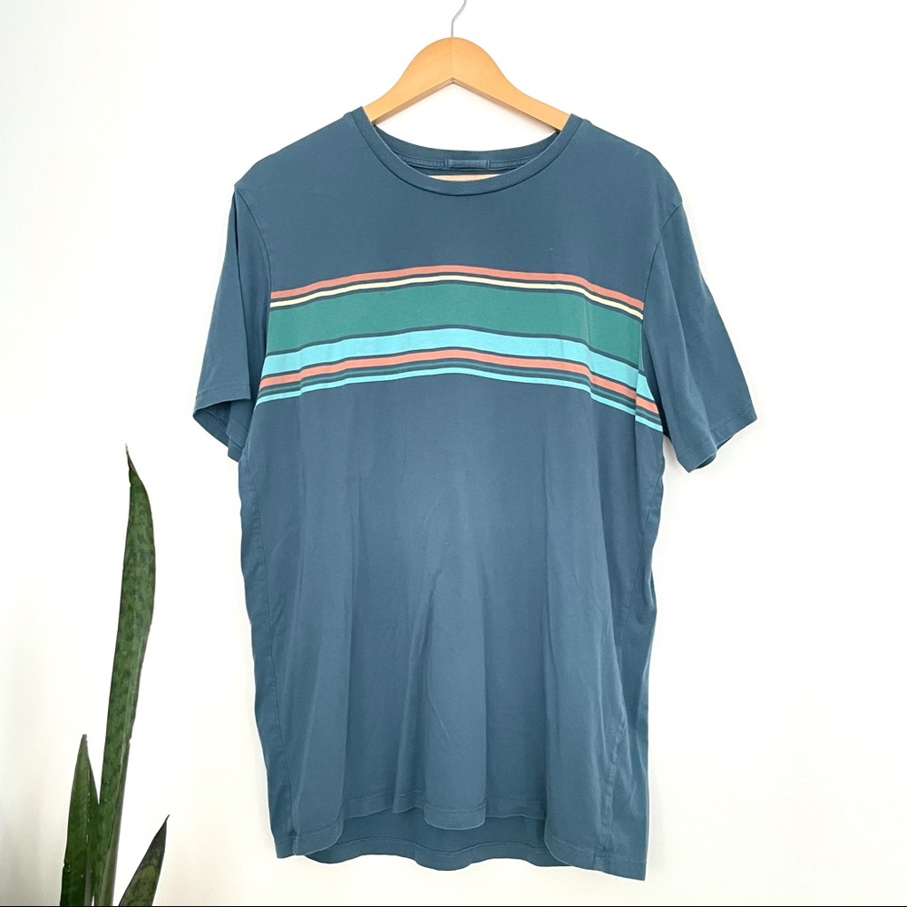 Mens Marine Layer Striped Tee
